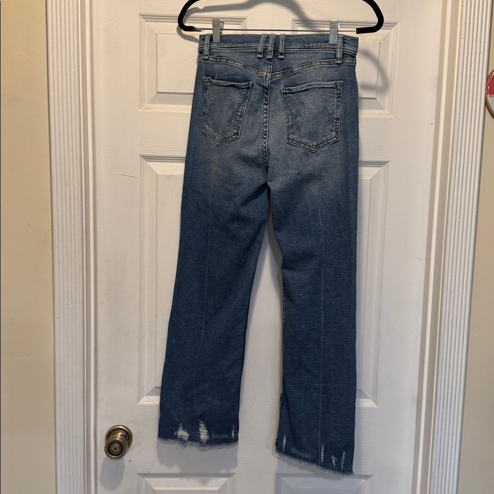 McGuire Women's Light Blue Distressed Jeans - Picture 4 of 8